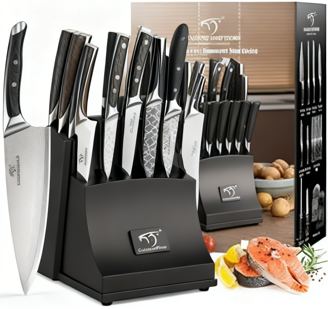 CutleryPro® Cosmic Chop Multi-Purpose Kitchen Knife – Your Kitchen’s Flavor Astronaut for Conquering Slicing, Dicing & Meal Prep Mayhem!