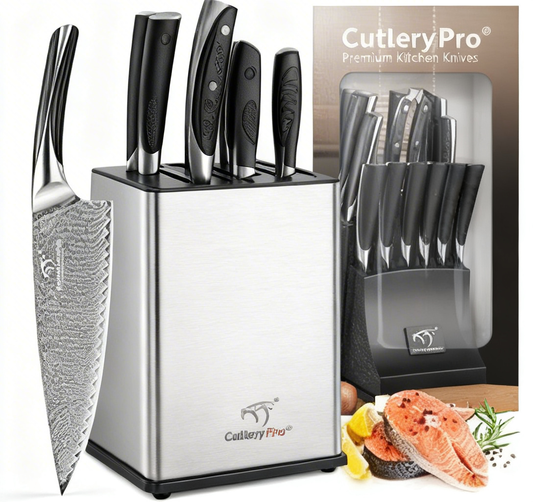 CutleryPro® Titan Blade Kitchen Knife Set – Turn Meal Prep Into a Heroic Feast (No Capes Required!)